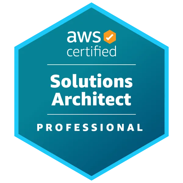 AWS Certified Solutions Architect - Professional badge